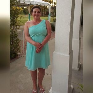 Prom? Wedding? Show off your shoulders with this "Helen of Troy" style dress!